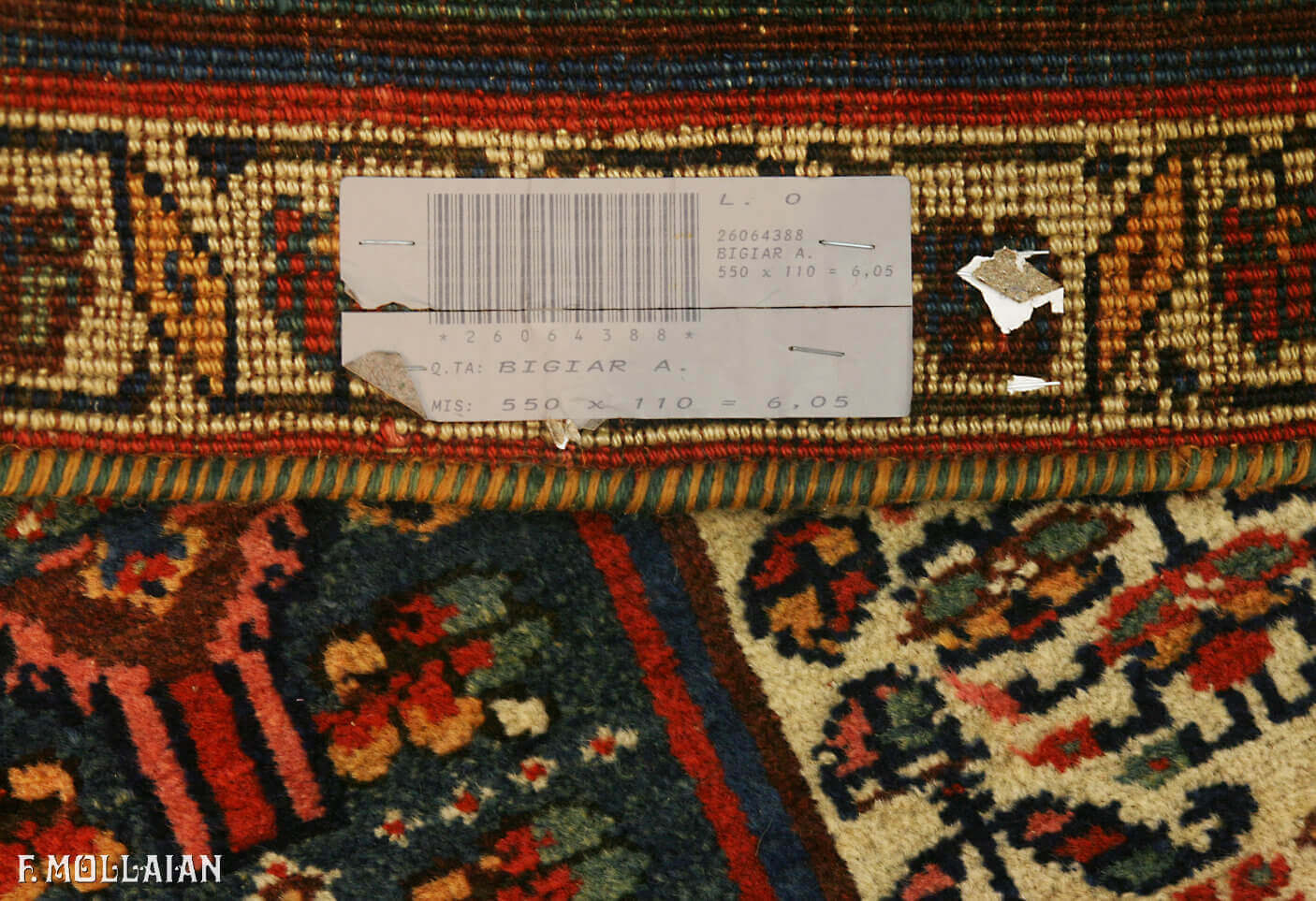 Teppich Spur Persischer Antiker Bijar (Bidjar) n°:26064388